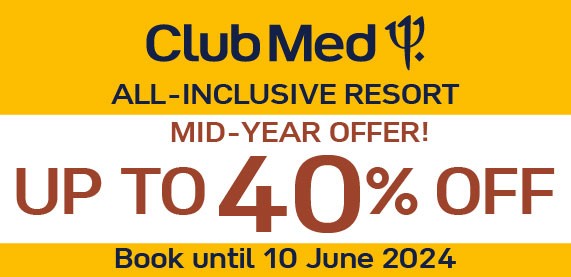 Club Med: Mid Year Sale