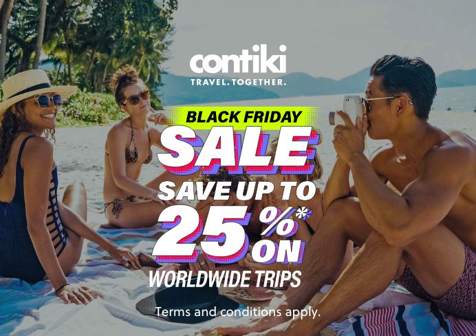 Contiki Black Friday Sale 2024