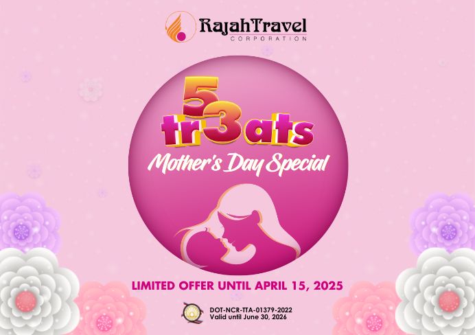 Celebrate 53 years with Rajah Travel with their Anniversary Promo!