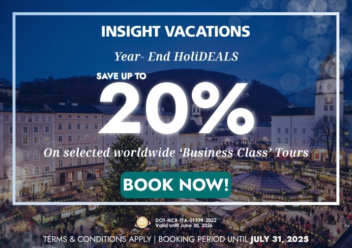 Insight Vacations: Year-End HoliDEALS